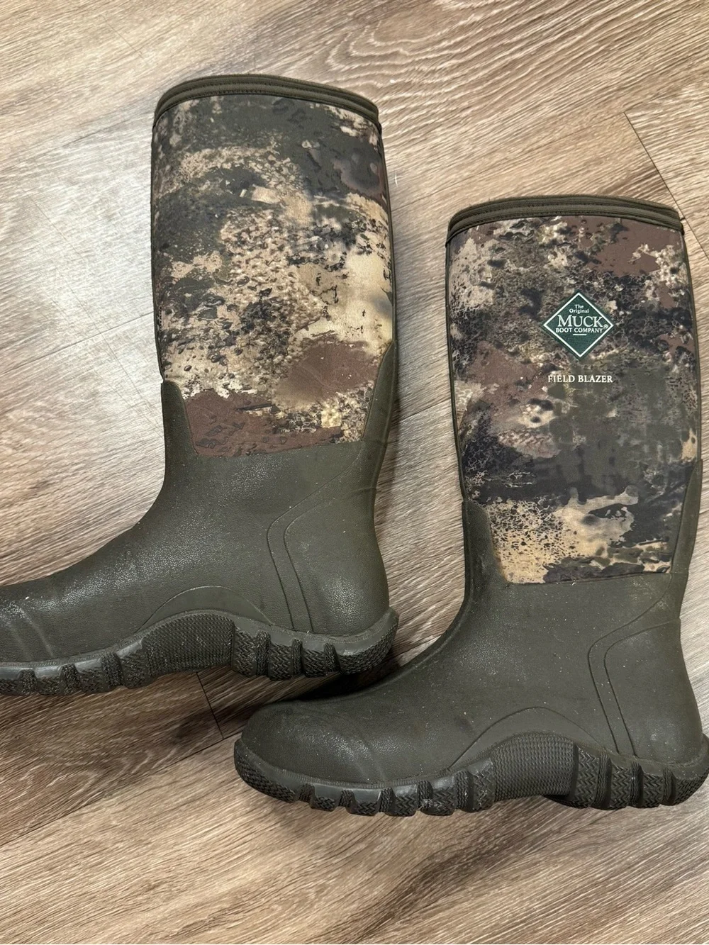 Muck Boot Company Field Blazer Men's Olive/Brown Waterproof Rain & Snow Boots